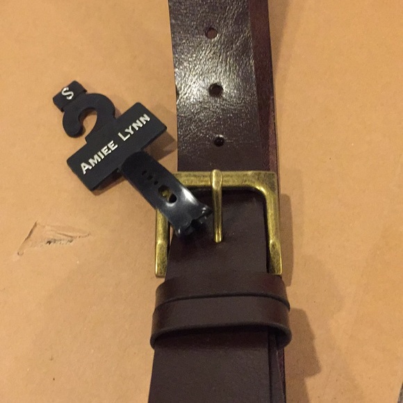 amiee Lynn Accessories - Amiee Lynn Size Small Leather Belt NWT